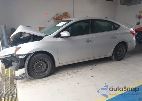 2019 Nissan Sentra S z USA, uszkodzony, nr VIN 3N1AB7AP5KY265527